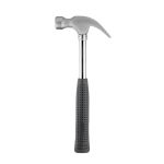 Молоток столярный с гвоздодером 450 г, с металлической ручкой INTERTOOL HT-0224