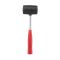 Киянка резиновая 340 г, черная резина, метал. ручка INTERTOOL HT-0229