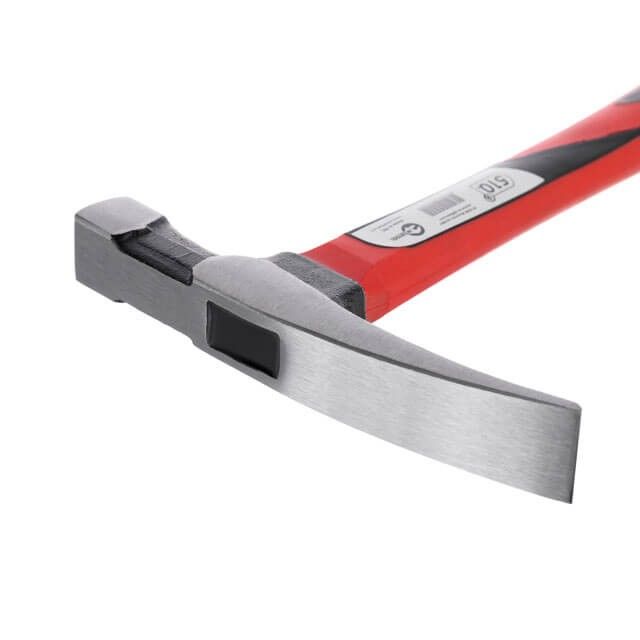 Молоток каменщика, 510 г, ручка из фибергласса INTERTOOL HT-0240