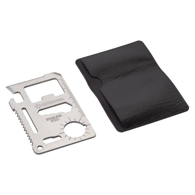 Карточка мультитул 11 в 1 INTERTOOL HT-0589