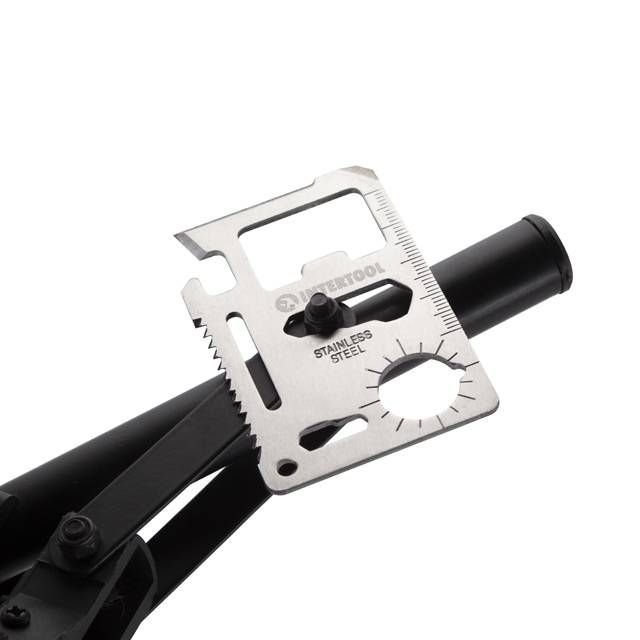 Карточка мультитул 11 в 1 INTERTOOL HT-0589