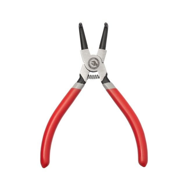 Щипцы для снятия и установки стопорных колец 150 мм, изогнутые на сжим INTERTOOL HT-7006