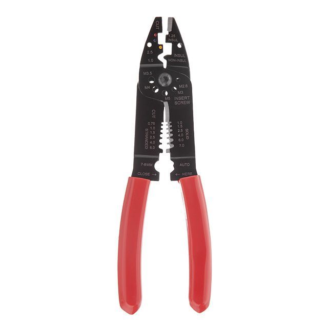 Клещи обжимные (0,5-6,0 мм) INTERTOOL HT-7056