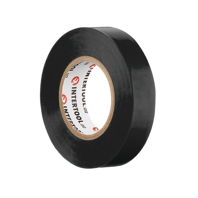 Лента изоляционная 20 м, 17*0,15 мм, черная INTERTOOL IT-0021