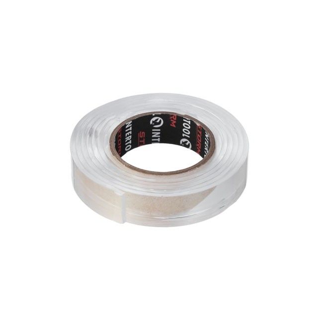 Лента клейкая двухсторонняя DOUBLE FIX 1 м, 15*2 мм, прозрачная, акрил, STORM INTERTOOL KT-0826