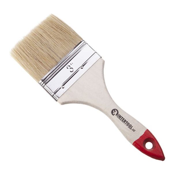 Кисть флейцевая 76*10,5*50 мм INTERTOOL KT-1276