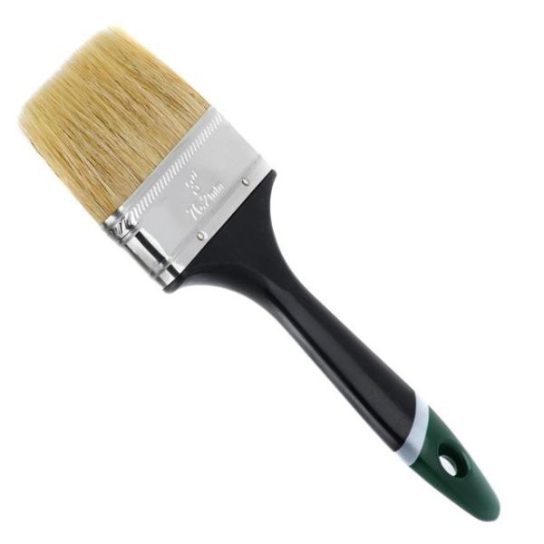 Кисть флейцевая 76*13*44 мм, пластиковая ручка INTERTOOL KT-1376 Кисть флейцевая 76*13*44 мм, пластиковая ручка INTERTOOL KT-1376