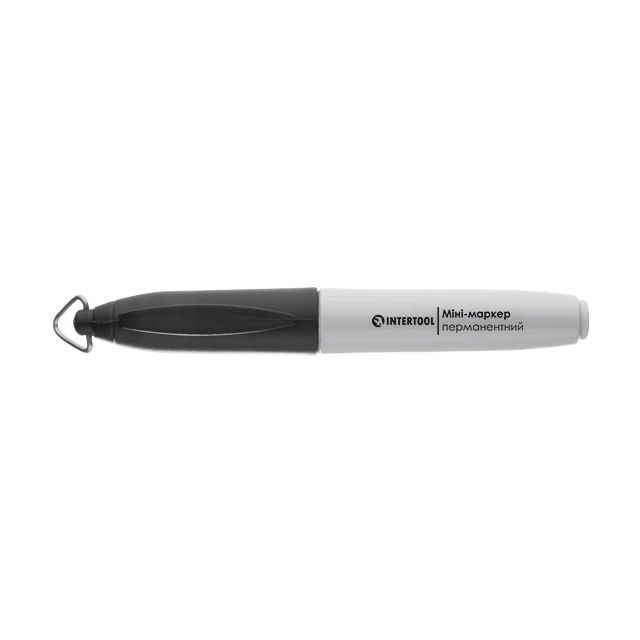 Мини-маркеры перманентные черные, 80 ед. INTERTOOL KT-5010