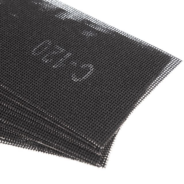 Сетка абразивная 280*105 мм, К120, 10 ед. INTERTOOL KT-6012