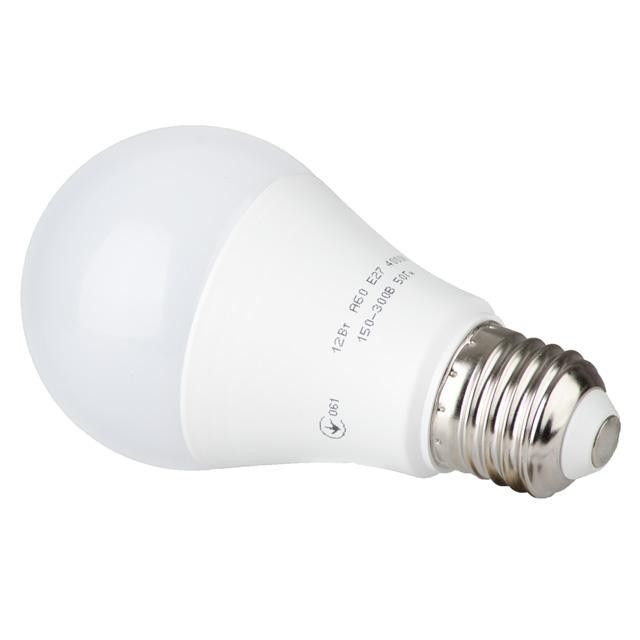Светодиодная лампа LED 12 Вт, E27, 220 В, гарантия 3 года INTERTOOL LL-0015