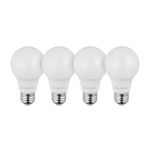 Лампы светодиодные набор из 4 ед. LL-0014, LED A60, E27, 10 Вт, 150-300 В, 4000 K, 30000 ч, гарантия 3 года INTERTOOL LL-4014