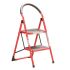 Стремянка 2 ступени 350*220мм высота 890мм, до верхней ступени 486мм INTERTOOL LT-0036