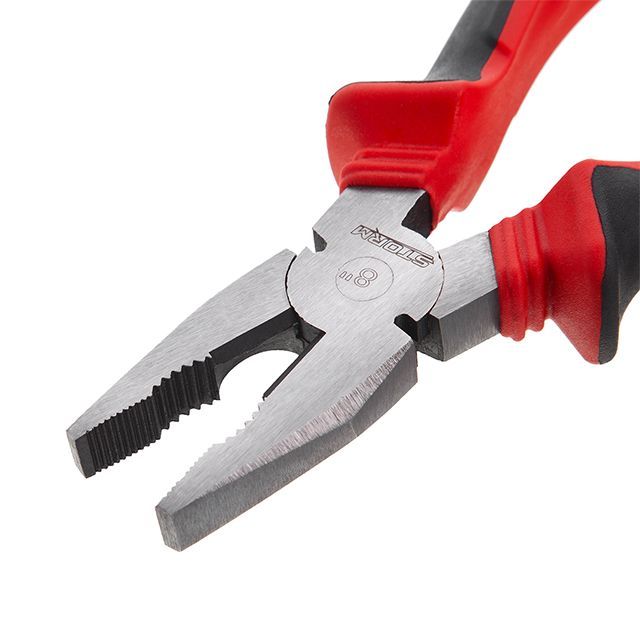 Плоскогубцы 200мм, 40CrV, фосфатированные, полированные, STORM INTERTOOL NT-0120
