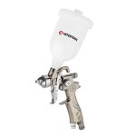 Краскопульт пневматический LVMP MINI форсунка 0,8 мм, верхний пластиковый бачок 250 мл, 2-2,5 бар INTERTOOL PT-0129