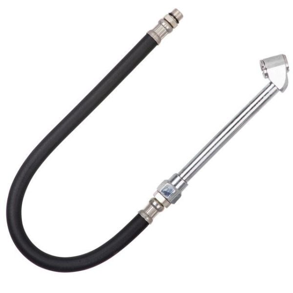 Шланг к пистолету для подкачки колес грузовых автомобилей, с наконечником, 50 см INTERTOOL PT-0513