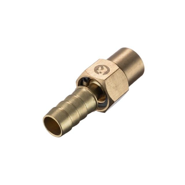 Шарнир поворотный, внутренняя резьба 1/4", на шланг 12 мм, латунь, STORM INTERTOOL PT-2203