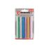 Комплект цветных перламутровых клеевых стержней 11.2*100 мм, 12 ед. INTERTOOL RT-1029