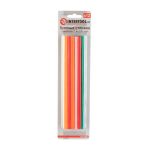 Комплект цветных клеевых стержней 7.4*200 мм, 12 ед. INTERTOOL RT-1032