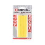 Комплект желтых клеевых стержней 7.4*100 мм, 12 ед. INTERTOOL RT-1050