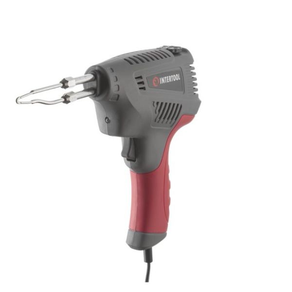 Паяльник импульсный с трансформатором 200 Вт, 230 В, 3-режима, с комплектом насадок INTERTOOL RT-2003 Паяльник импульсный с трансформатором 200 Вт, 230 В, 3-режима, с комплектом насадок INTERTOOL RT-2003