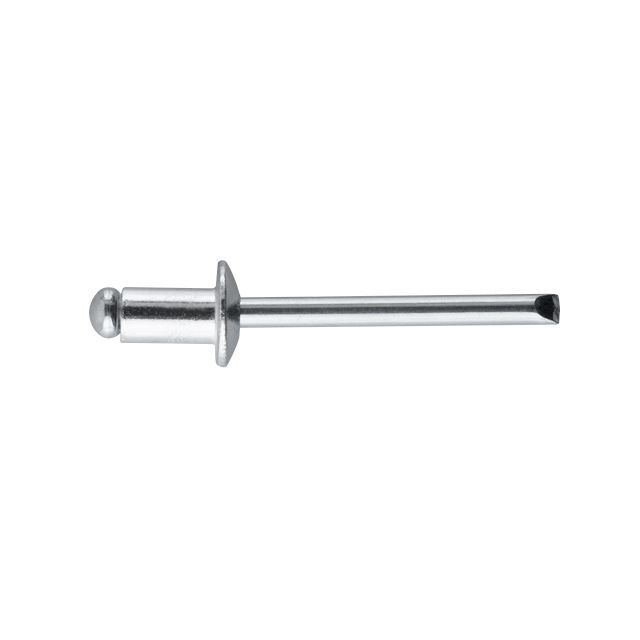 Заклепка алюминиевая 4,8*8,0 мм, 50 ед. INTERTOOL RT-4808