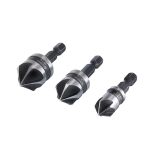 Набор зенкеров, 3 шт. (12, 16, 19 мм) INTERTOOL SD-5005