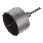 Комплект: сверло корончатое по бетону 105 мм, переходник SDS Plus 100 мм INTERTOOL SD-7105