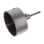 Комплект: сверло корончатое по бетону 120 мм, переходник SDS-plus 100 мм INTERTOOL SD-7120