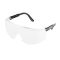 Очки защитные прозрачные, материал поликарбонат,регулируемые заушины черного цвета, материал нейлон, защита от удара INTERTOOL SP-0098