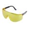 Очки защитные желтые, поликарбонат, регулируемые заушины из нейлона, защита от удара INTERTOOL SP-0099