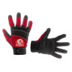 Перчатка Microfiber со вставками спандекса и неопрена, 9", эластичный манжет на липучке INTERTOOL SP-0141