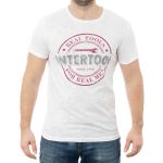 Футболка светло-серая меланж, 100% хлопок, XXL INTERTOOL SP-2215