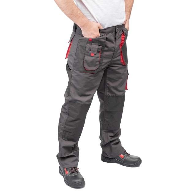 Брюки рабочие 80% полиэстер, 20% хлопок, плотность 260 г/м², M INTERTOOL SP-3012