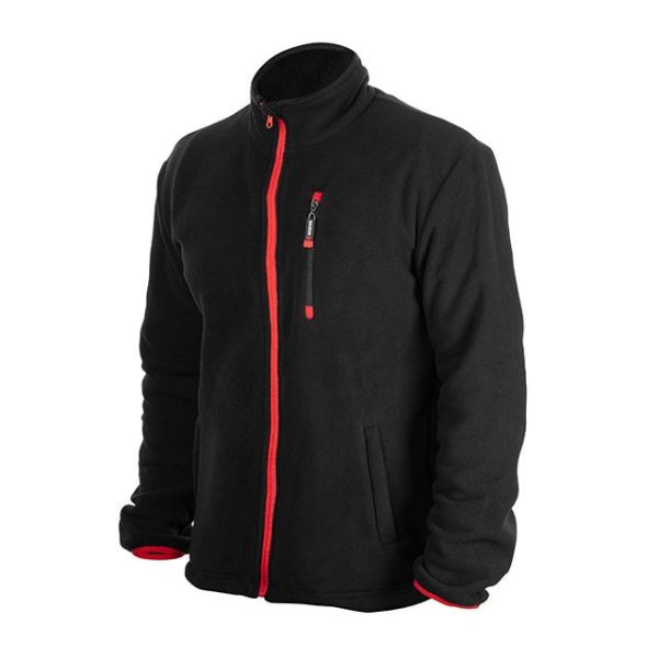 Куртка флисовая, ткань полиэстер, плотность 280G, с карманом на груди и двумя боковыми, L INTERTOOL SP-3103
