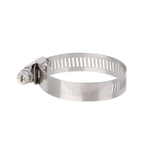 Хомут нержавеющая сталь 12,7 мм, D 27-51 мм INTERTOOL TC-1127