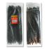 Хомут пластиковый 2,5*100 мм, черный, 100 ед. INTERTOOL TC-2511