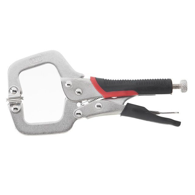 Клещи зажимные C-type 150 мм, Cr-V INTERTOOL UT-5205