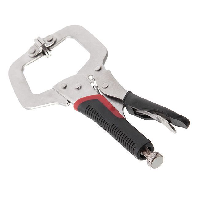 Клещи зажимные C-type 150 мм, Cr-V INTERTOOL UT-5205