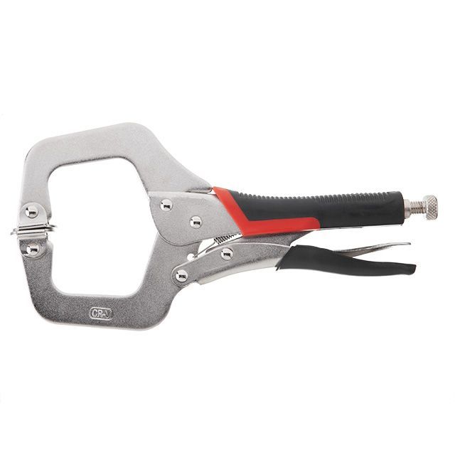Клещи зажимные C-type 280 мм, Cr-V INTERTOOL UT-5206