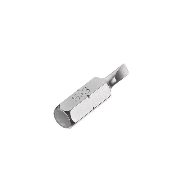 Комплект отверточных насадок SL3*25 мм, 25 ед. INTERTOOL VT-0031