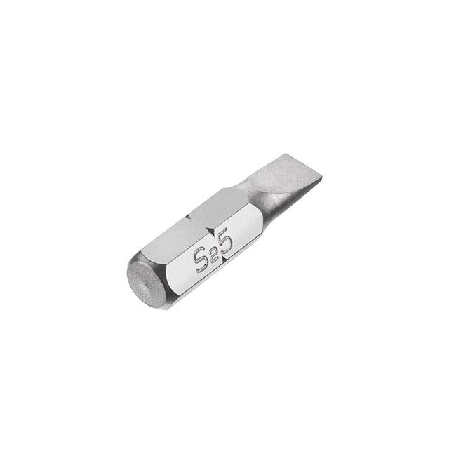 Комплект отверточных насадок SL5*25 мм, 25 ед. INTERTOOL VT-0033