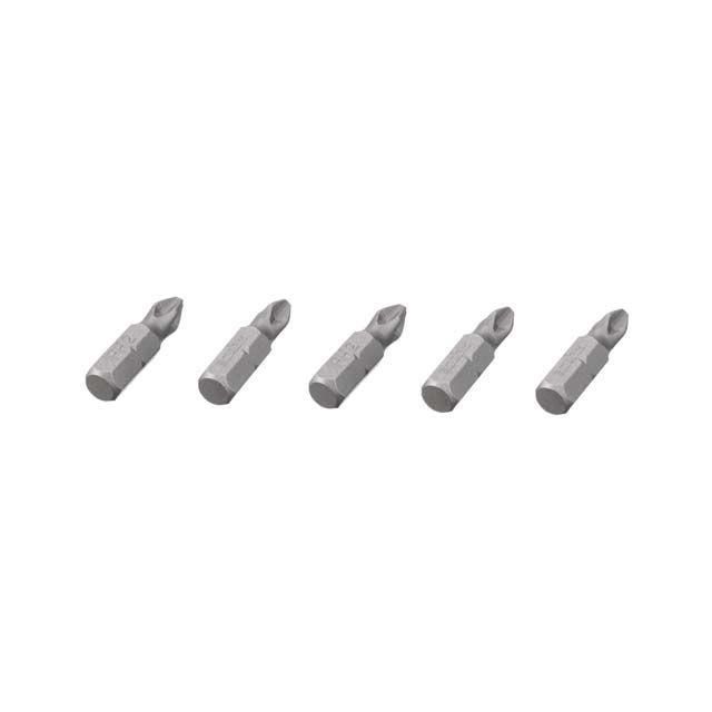 Комплект отверточных насадок PH2, ACR, S2, 5 ед., STORM INTERTOOL VT-0207