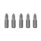 Комплект отверточных насадок PZ2, ACR, S2, 5 ед., STORM INTERTOOL VT-0209