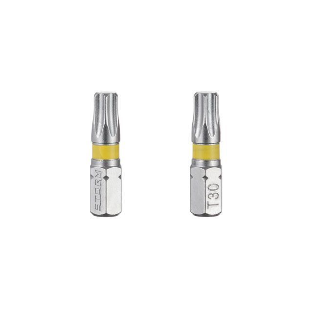 Комплект отверточных насадок Torx T30, S2, 2 ед., STORM INTERTOOL VT-0226