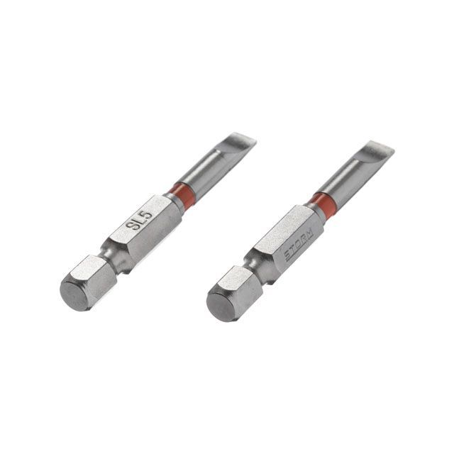 Комплект отверточных насадок SL5, S2, 2 ед., STORM INTERTOOL VT-0229