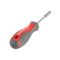 Отвертка с магнитным держателем для насадок 1/4" 100 мм, Cr-V INTERTOOL VT-3300