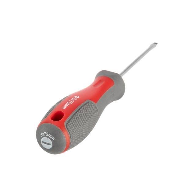Отвертка шлицевая SL3.0*75 мм, CR-V INTERTOOL VT-3301