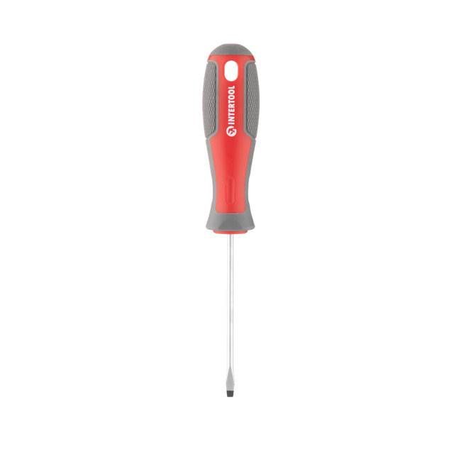 Отвертка шлицевая SL3.0*75 мм, CR-V INTERTOOL VT-3301