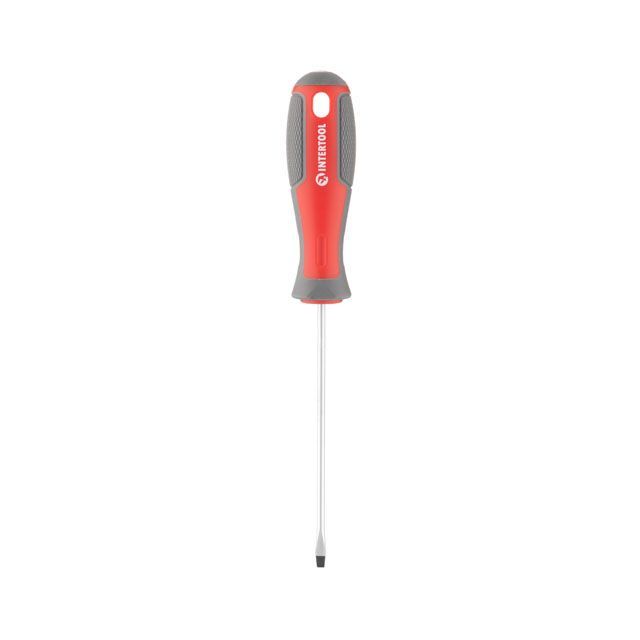 Отвертка шлицевая SL3.0*100 мм, CR-V INTERTOOL VT-3302