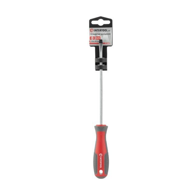 Отвертка шлицевая SL5.0*150 мм, CR-V INTERTOOL VT-3308